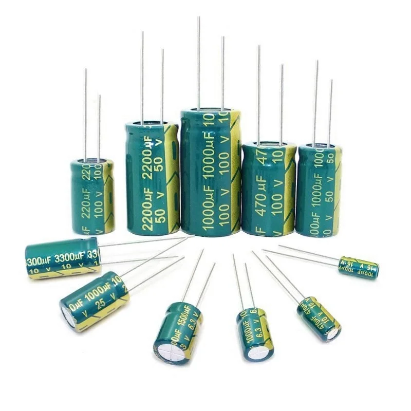 

20PCS New Aluminum Electrolytic Capacitor High Frequency Low ESR 25V 35V 50V 63V 100V 160V 200V 250V 450V 68UF 4700UF 10000UF