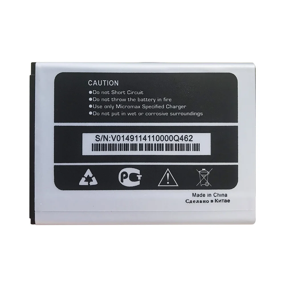 Новая батарея для Micromax Q462 запасная батарея для мобильного телефона Batteria Micromax-Q462