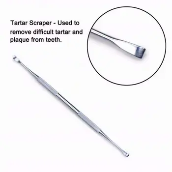 

Stainless Steel Tweezers Dental Care Tool Set Anti Fog Mirror Dental Pick Dental Scaler Oral Care Tools Accessories