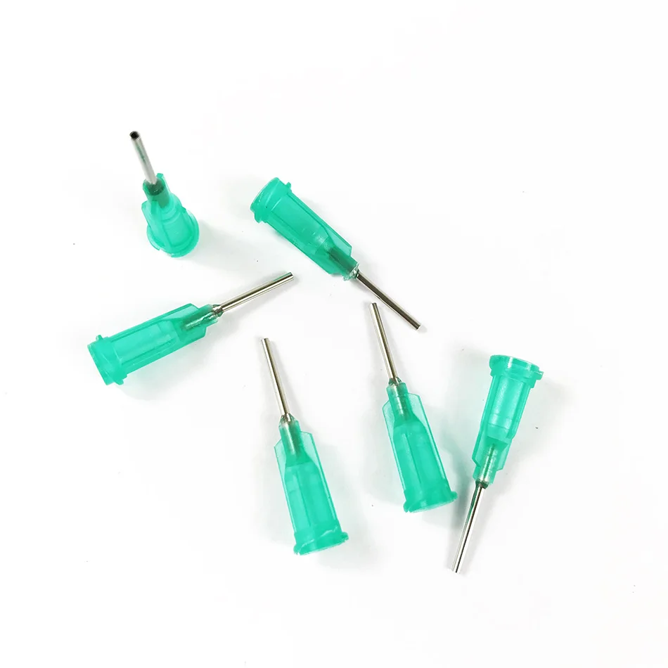 50pcs 14G-34G Blunt Tip Dispensing Needles For Industrial Syringe Dispenser - 3