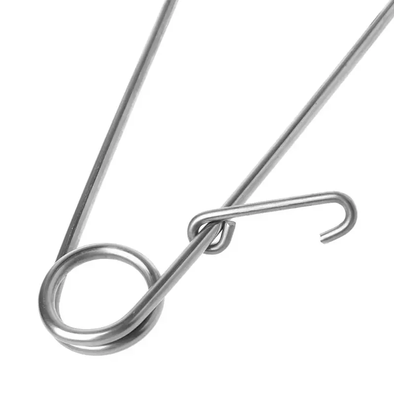 

17cm Stainless Steel Fish Mouth Spreader Piler Opener Lip Gripper Tackle Tools W91C