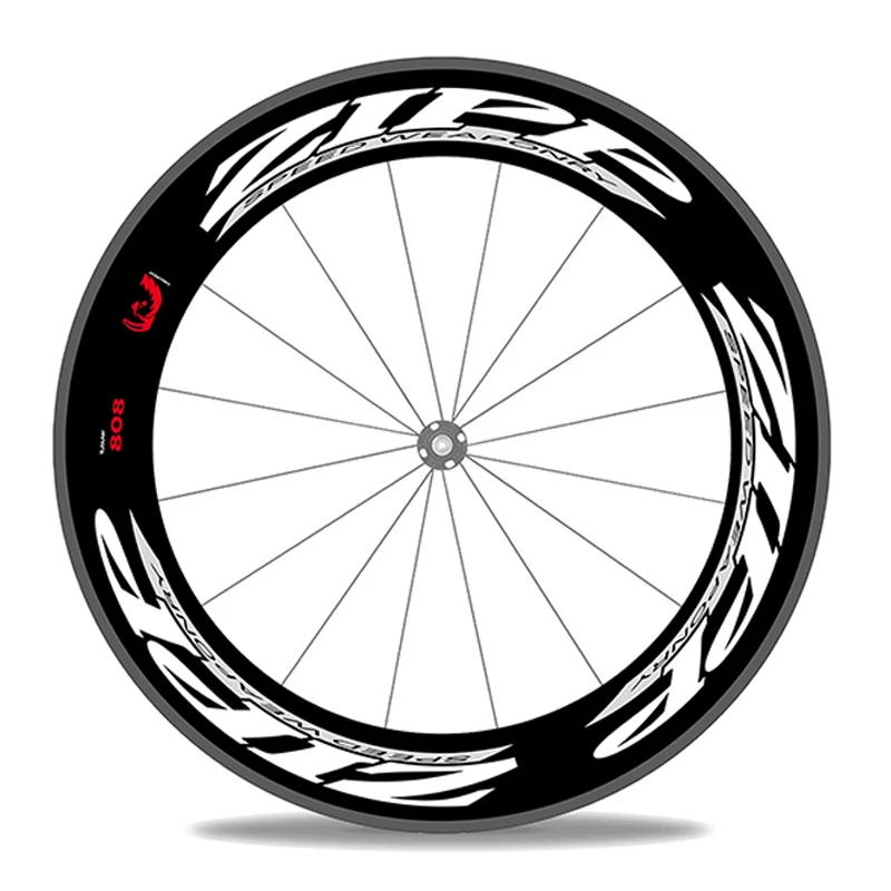 Zipp 700C firecrest 808 скоростное колесо Набор наклеек дорожный велосипед карбоновый