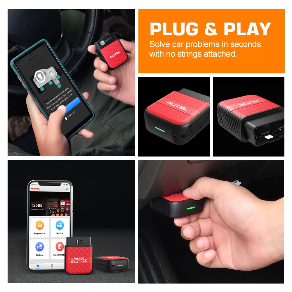 Autel AP200M bluetooth obd2 сканер диагностический автоматический считыватель кодов полная