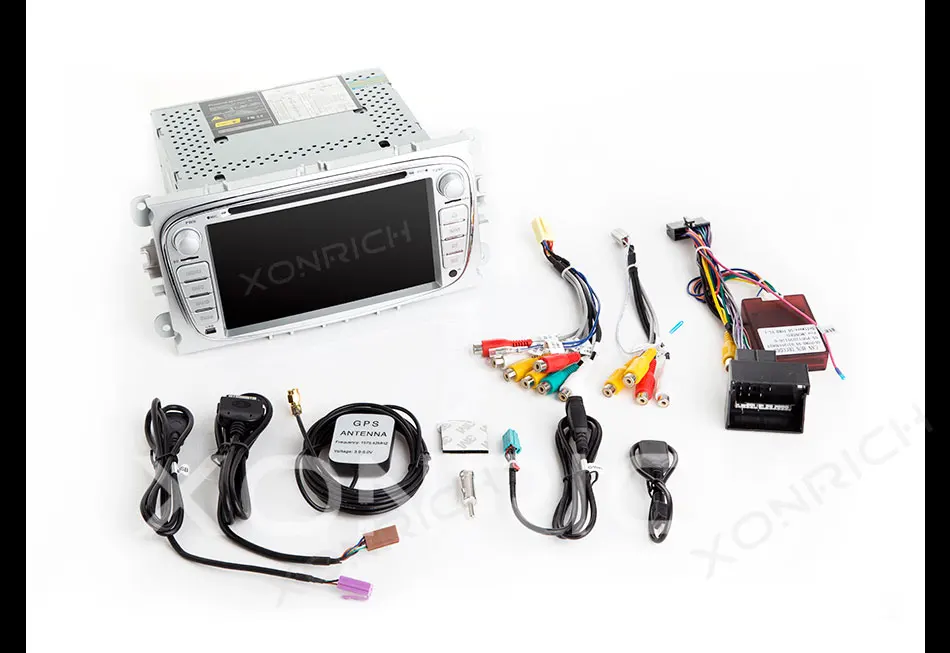 Top 2 Din Car Radio DVD Player for FORD/Focus 2 3 S-MAX/Mondeo 4 C-MAX/Galaxy Kuga Multimedia GPS Navigation Head unit Stereo Audio 19