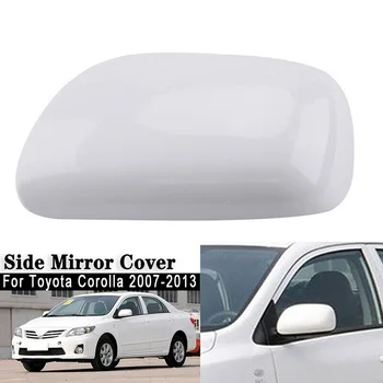 

25*14.2cm / 9.84*5.59 Inch Left / Right Side Rear View Mirror Cover Cap For Toyota Corolla 2007-2013 Car Accessories