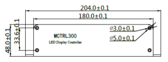 Nova star MCTRL300 полноцветная светодиодная отправка карты коробка для контроллер светодиодного табло синхронный светодиодный видео дисплей Контроллер nova