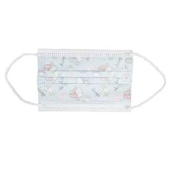 

50/100pc Kids Child Disposable Cartoon Mouth Mask 3 Layer Breathable Children's Non Wovens Mask Warm Face Earloop Mask Masque