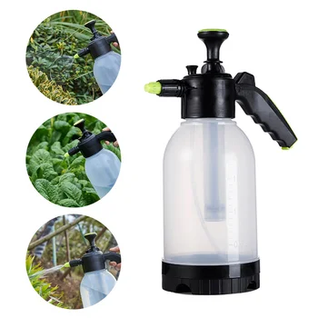 

Multipurpose 2L Plastic Transparent Watering Can Sprinkling Pot Air Pressure Spray Pot for Indoor Veg Patche Plants Watering Can