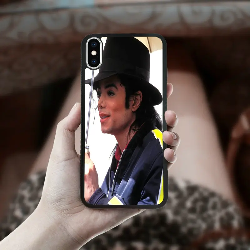 pattern 8 Чехлы для iphone XS Max PC из ТПУ и твердого пластика задняя сумка для мобильного телефона 6,5 дюймов Задняя крышка мягкая оболочка Майкл Джексон певица - Цвет: pattern 8