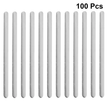 

100pcs Nose Bridge Strips Mask Aluminum Rods Nose Protective Strip Face Mask Accessories for Industry Home (Hot Melt Glue)