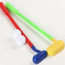 Bambini Bambini Divertente Golf Club Giocattoli 3 golf clubs + 3 Pallina Da Golf Giocattolo Mini Gioco di Golf di Sport Per Il Bambino Afferrare capacità di Sviluppo(China)