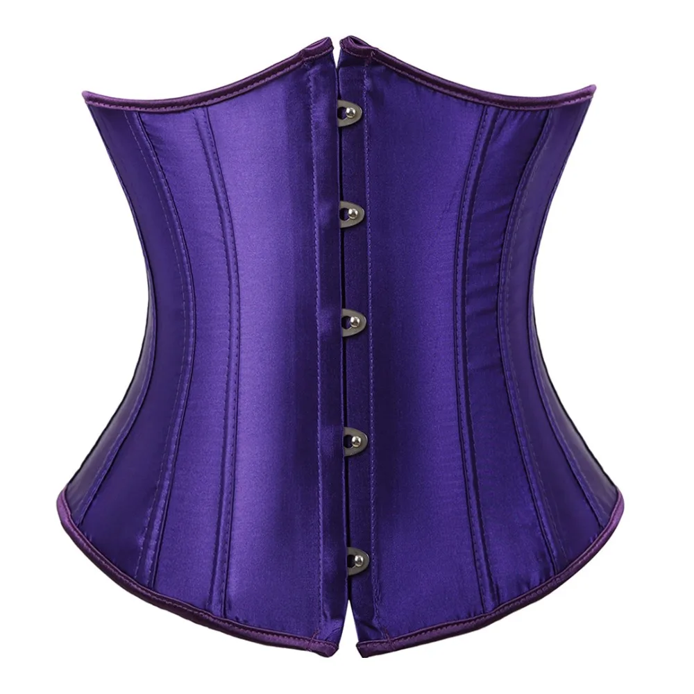 Sexy Gothic Underbust Corset And Waist Cincher Bustiers Top Workout Shape  Body Belt Plus Size Lingerie S-3xl