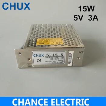 

5v LED Switching Power Supply AC to DC Led Battery Strip 110V 220V The Maximum Current 3A Model S-15-5