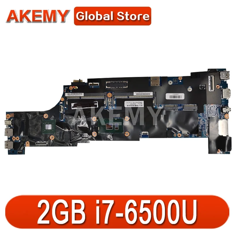 MB Akemy 01AY341 01AY460 материнская плата для lenovo ThinkPad T560 W560S P51S P50S Laotop с 2 ГБ i7