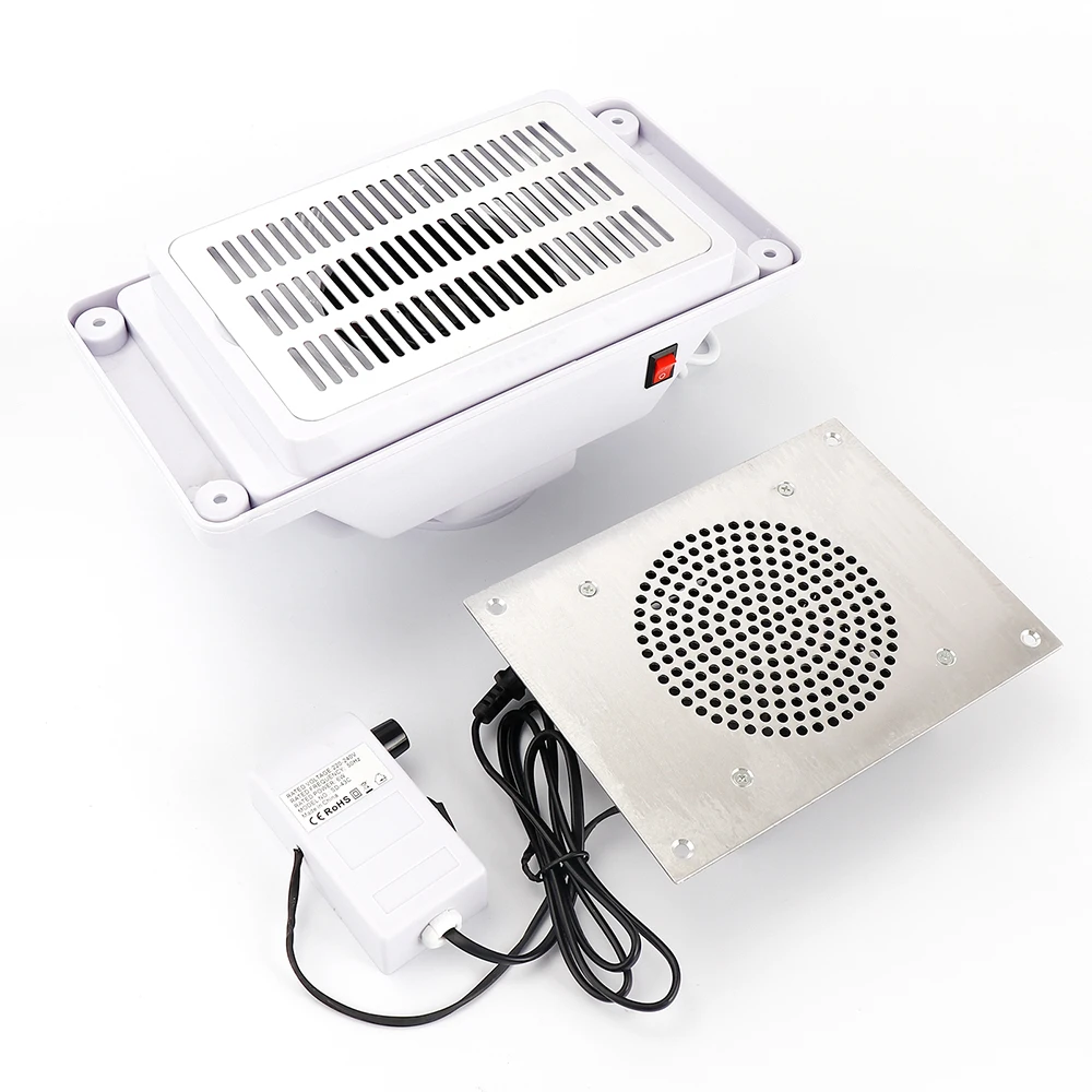 Coletor de Poeira do Unha Bolsas de pó Sucção do Unha Aspirador de pó Built-in Mesa Deck Sd-39c Ventilador Forte Alta Velocidade 3 Máquina Manicure 6 w 20 6 w built-in mesa deck coletor de
