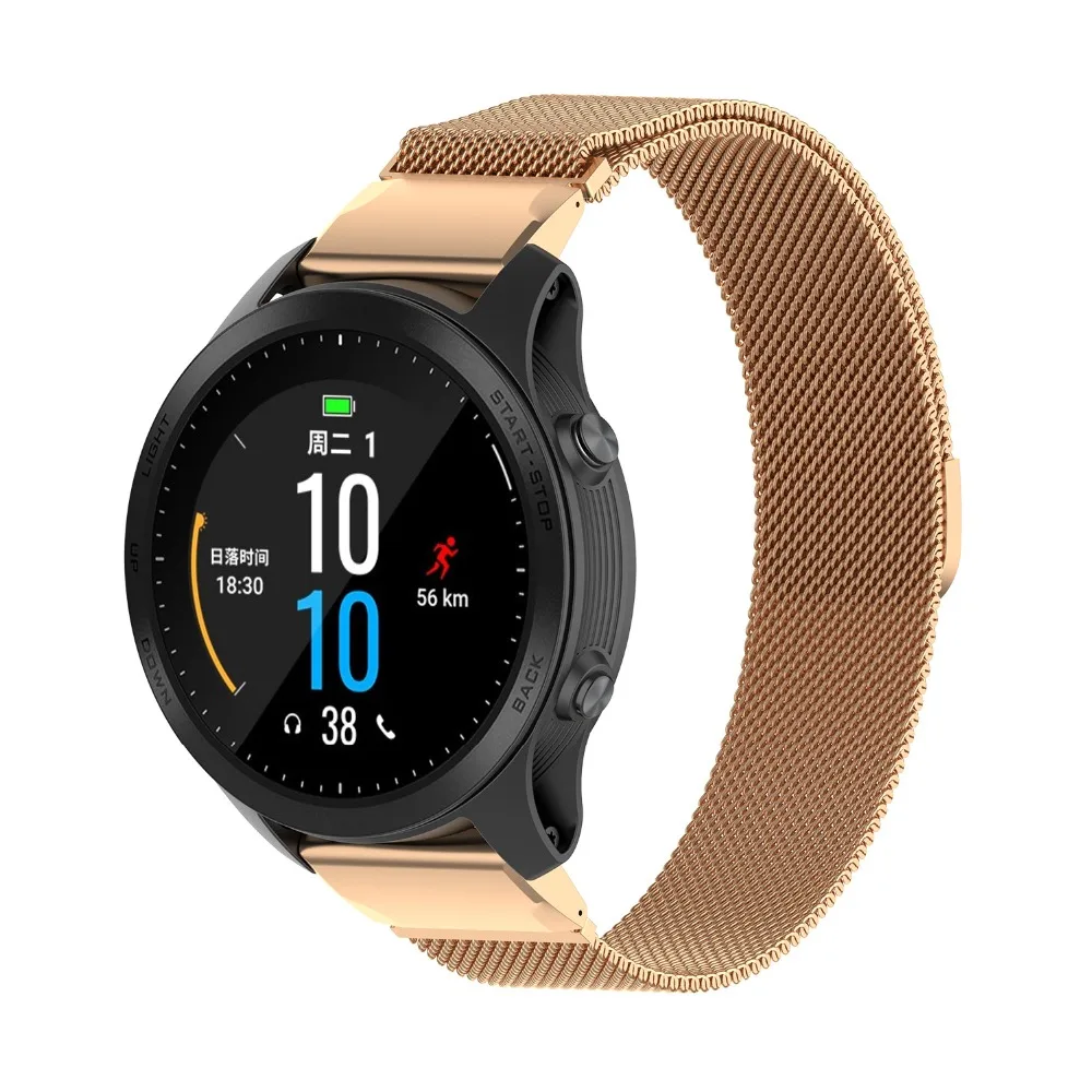 COMLYO Quick Release Fit Watch Band для Garmin Forerunner 945/935 ремешок из нержавеющей стали металлический ремешок для часов Garmin Fenix 5