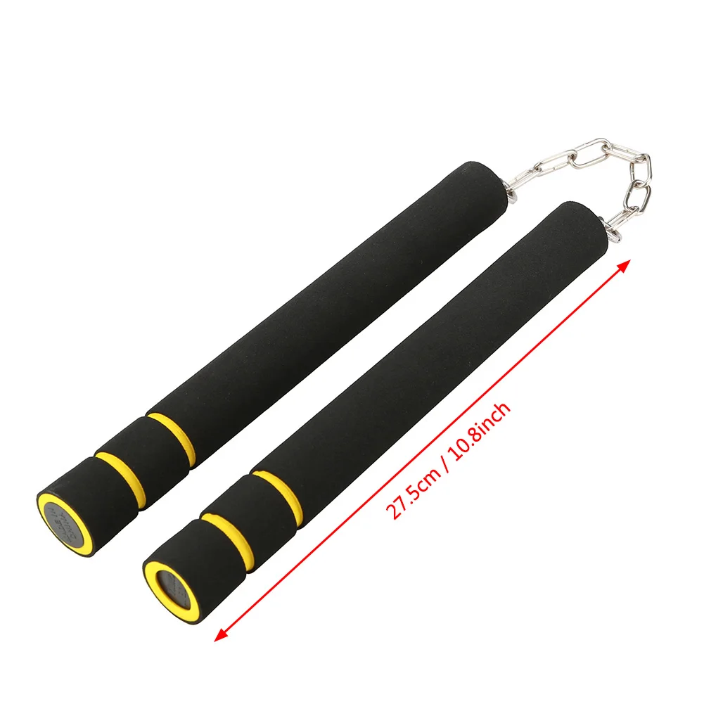 Puseky Единоборства пена Nunchaku Nunchucks губка палка цепи тренировки безопасности боевых искусств продукты