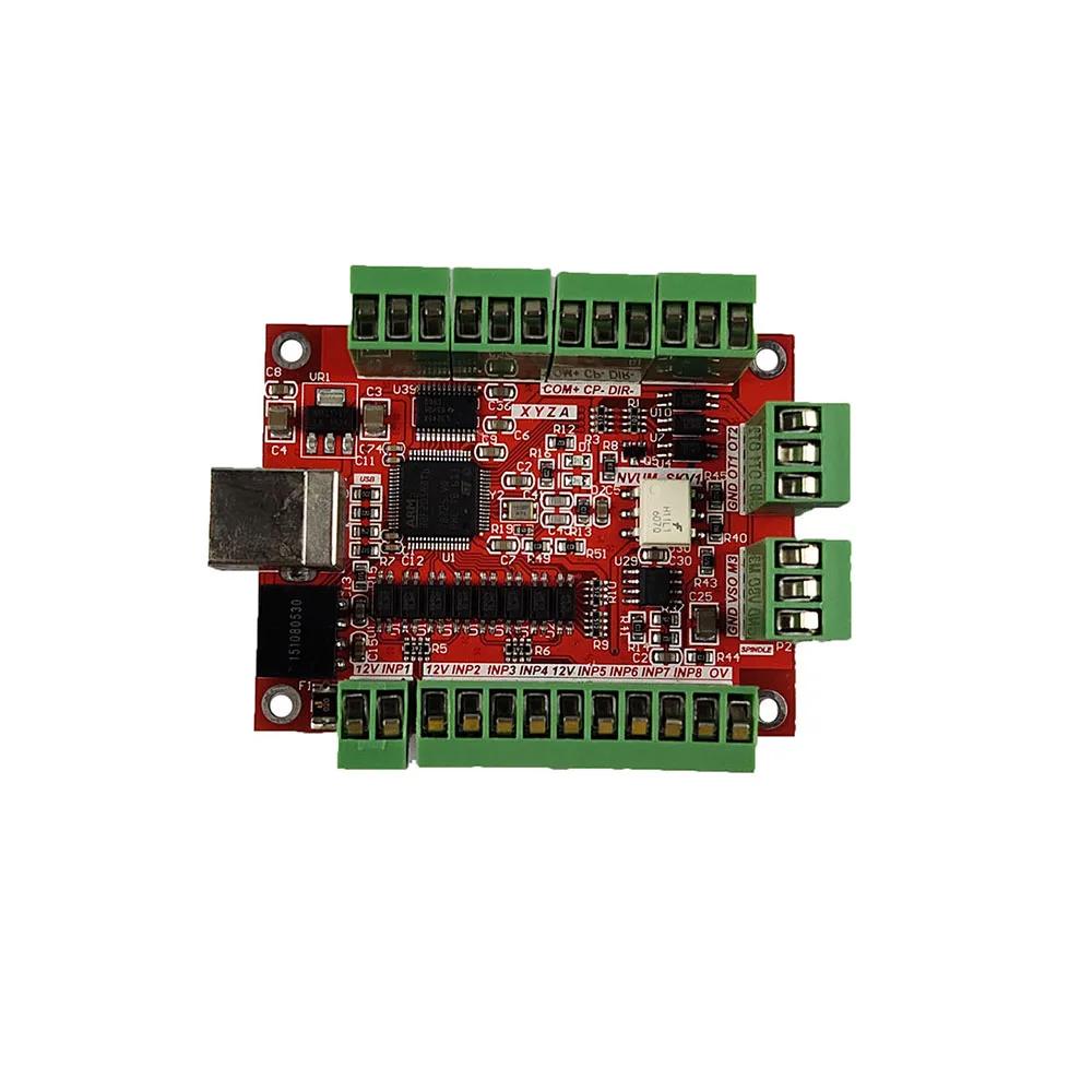 Mach3 USB интерфейс NVUM-SK ЧПУ motion контроллер nvcm 4 axis cnc контрольная карта металлический