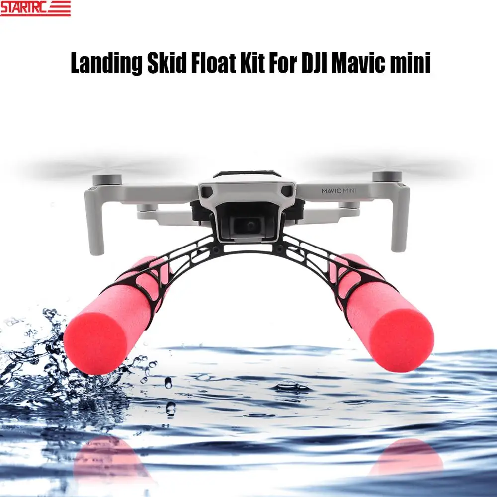 Promo ZZZ DJI Mavic Mini Landing Skid Float Kit For Mavic Mini Landing Gear Training Gear Accessories Landing On Water 