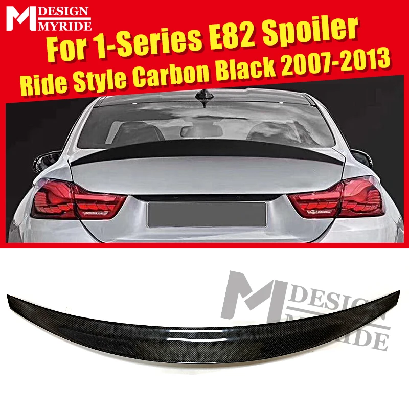 Для BMW E82 Coupe задний багажник Spoilerking крылья добавить на стиль езды вид из углеродного волокна CF 1 серия 118i 120i 125i 128i 135is 2007-13