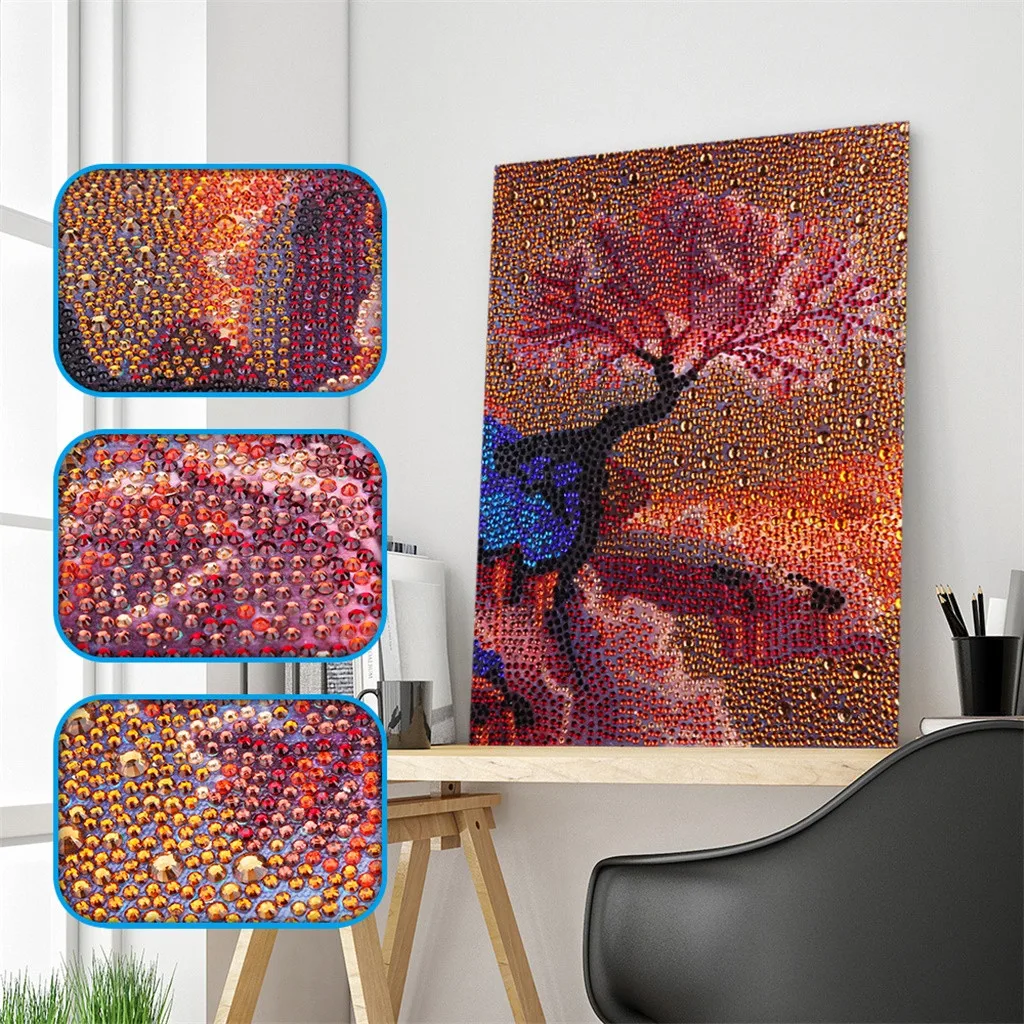 L5 Full Drill Special Shaped Diamond Painting DIY 5D Drill Cross Stitch Kits Crysta diamond decoration for home drop shipping