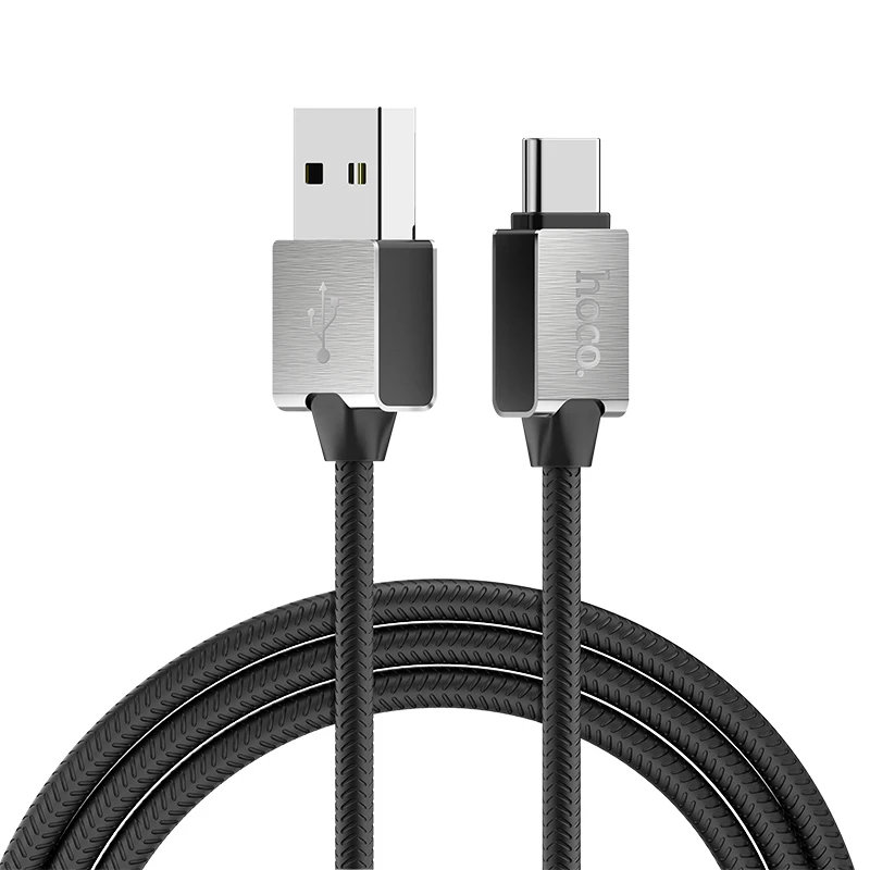 HOCO U49, 20 шт./лот,, 1,2 м, Прочный USB кабель для iPhone, кабель типа C, микрокабель для samsung, USB C, провод зарядного устройства