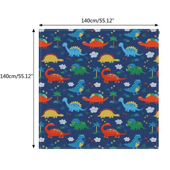 

Highchair Splash Mat Baby Paint Splash Mat Large Protective Floor Splash Mat Waterproof and Anti Slip 140cm×140cm