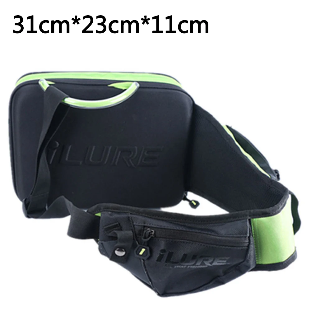 US $71.11 Fishing Bag Waterproof Canvas Fishings Cover Waist Bag Boxes Package Large Capacity Fishing Reel Lure Tackle Shoulder Bag Box