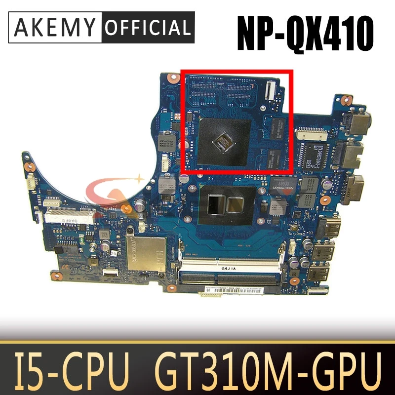 AKEMY BA92-07034A BA92-07034B для samsung NP-QX410 материнская плата ноутбуков intel HM55 I5 процессор GeForce