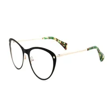 MONGOTEN кошачий глаз дизайн новейшая Женская мода полная оправа сплав оптическая оправа ретро-очки Брендовые близорукость очки для женщин