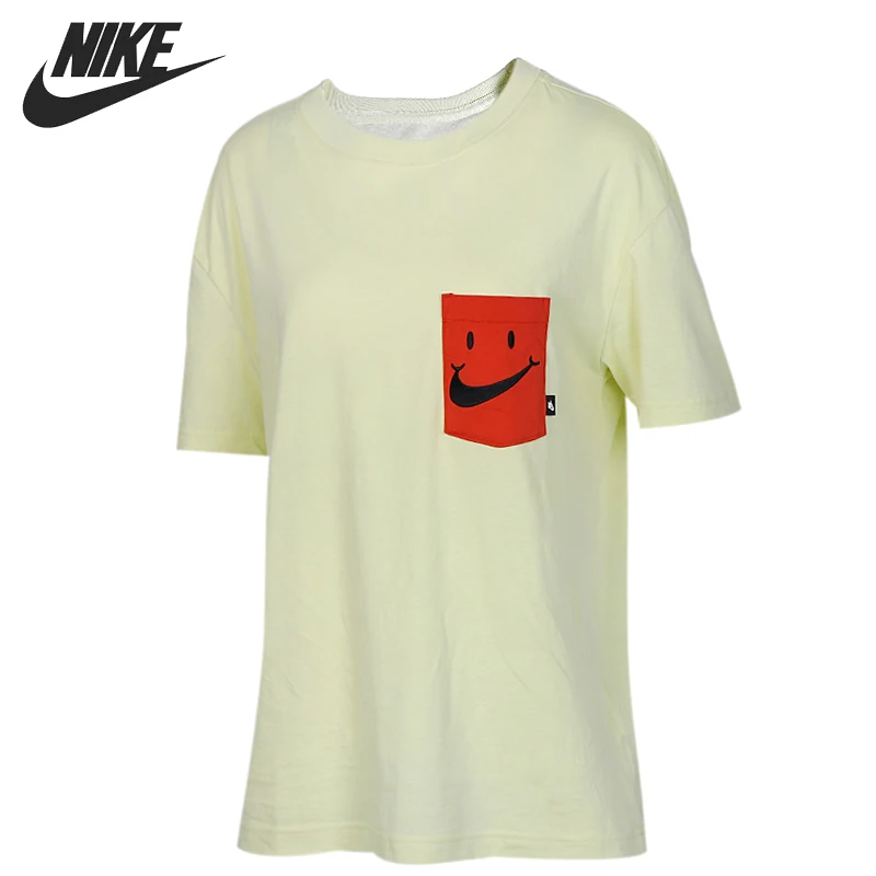 

Original New Arrival NIKE AS W NSW TEE BOY POCKET Women's T-shirts short sleeve Sportswear