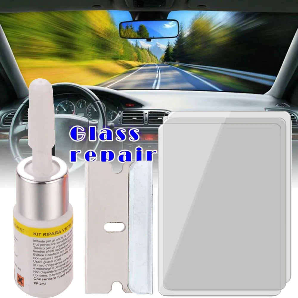 

Auto Glass Repair Windshield Windscreen Scratch Crack Window Corrector