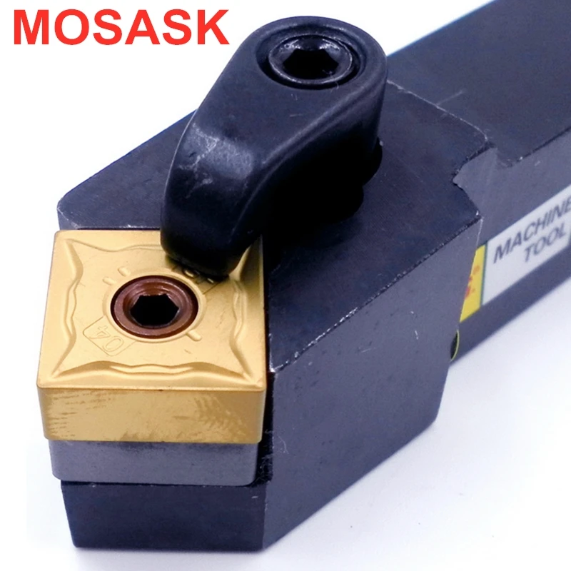 MOSASK MSSNR 20 мм 25 мм резак MSSNR1616H12 токарный станок с ЧПУ твердосплавные вставки обработка резка внешние токарные инструменты Держатели
