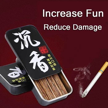 

Reduce Nicotine Damage Agarwood Sticks DIY Cigarette Handmade Smoking Accessories Men's Gifts