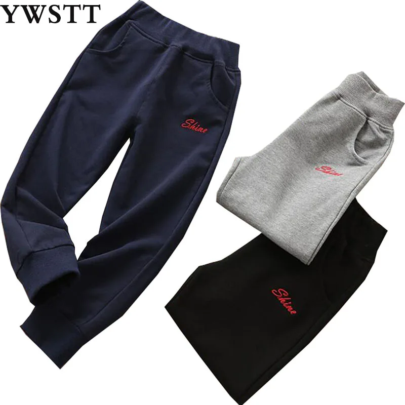 Autumn Cotton Sport Pants New Boy Pants Sweatpants Casual Sport Teenager Kids Clothes Boys Trousers