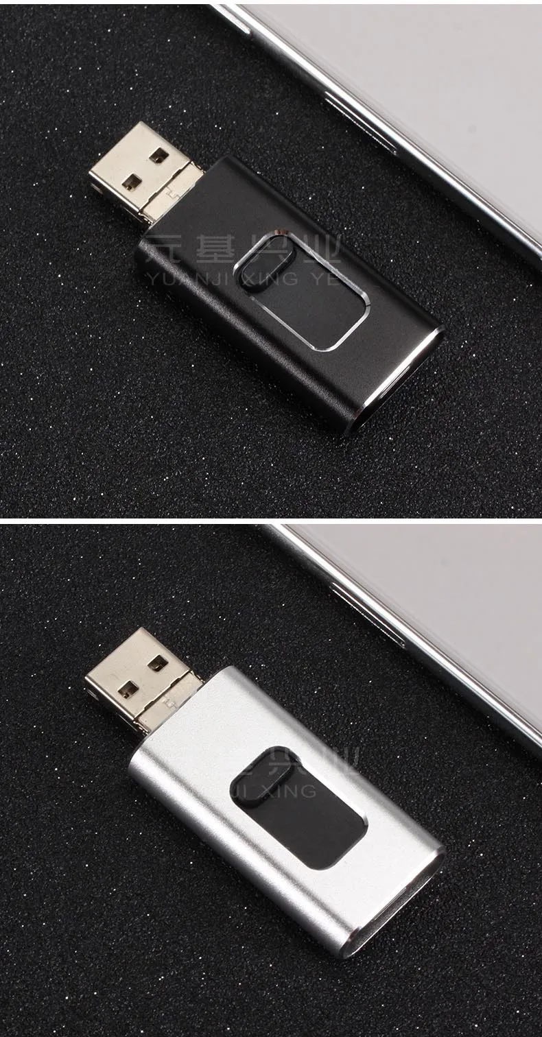 OTG 4 в 1 Тип-c кард-ридер usb2.0 высокоскоростной U диск маленький мини Многофункциональный otg кардридер мобильного телефона из алюминиевого сплава