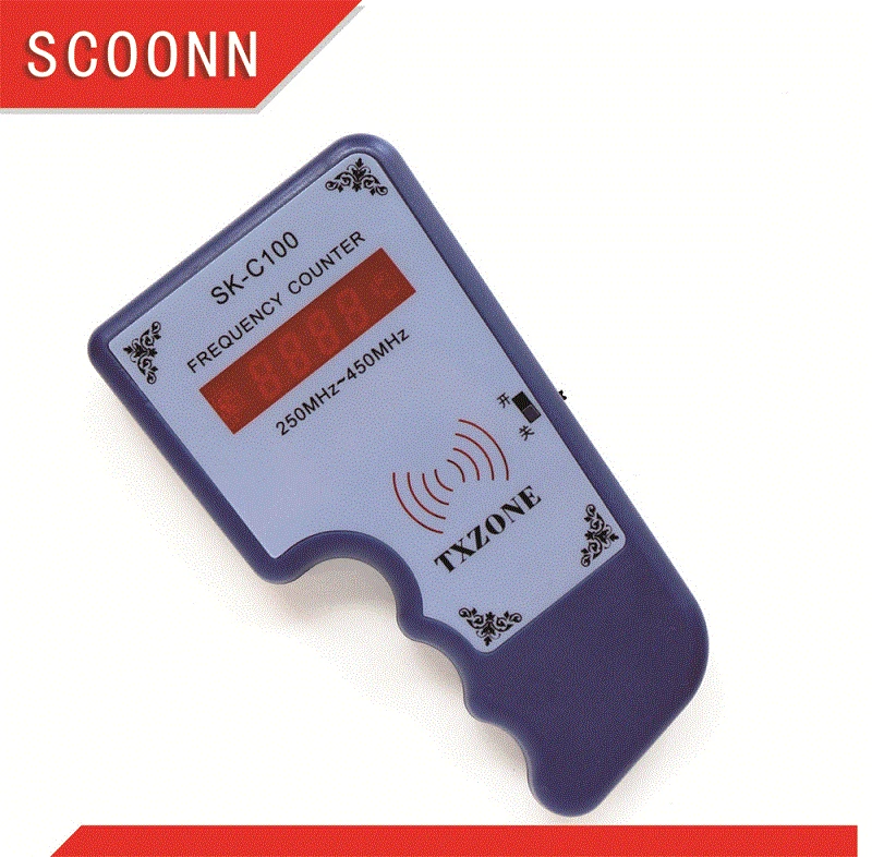 Цифровой пульт дистанционного управления беспроводной Тест частоты для авто ключ детекторный цимометр счетчик ИК Тест - Цвет: portable