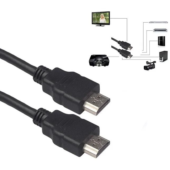 Кабель HDMI 1 4 HDTV позолоченный 28 AWG Cat 2 / CL2 FT4 высокоскоростной кабель Mini