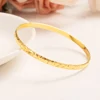 Fashion Exquisite Gold Bangle Color Protection Multiple Styles For Women Girls Jewelry Gifts 4
