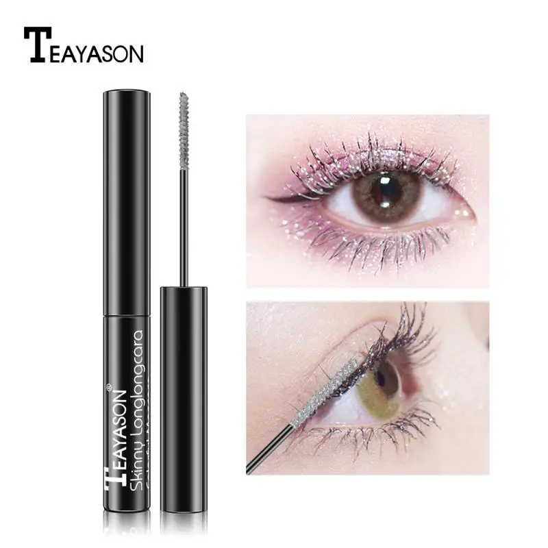 Glitter Mascara Quickdrying Longwearing Waterproof Curling Thick