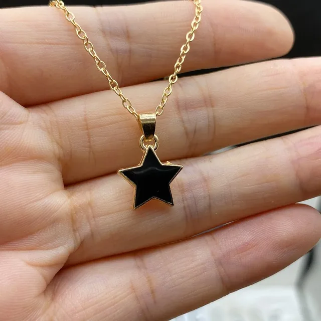 Golden Color Link Chain Collar Jewelry 