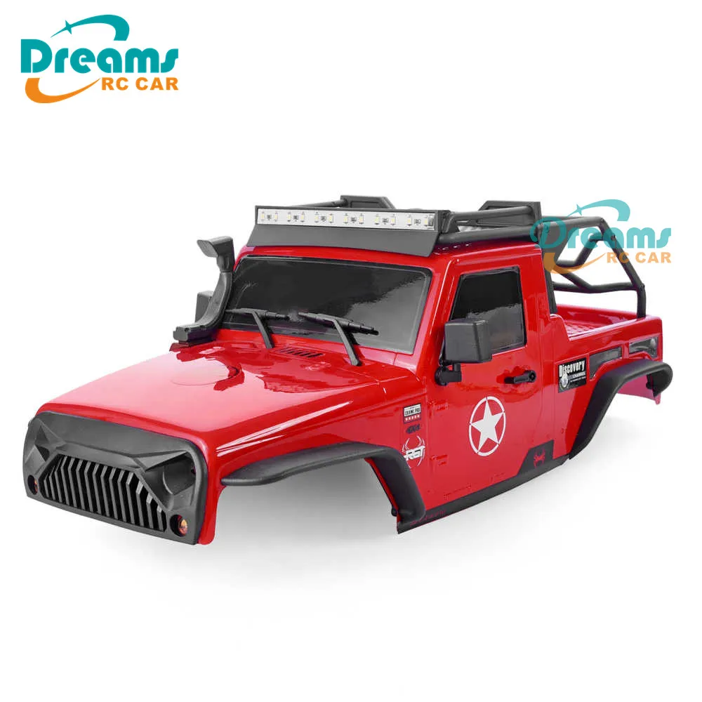 RGT HSP PC корпус с крышей для 1:10 RC Гусеничный осевой SCX10 Traxxas Redcat 313 мм Колесная база