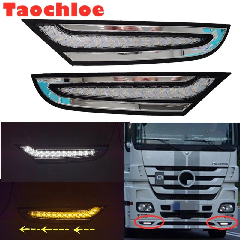 Mercedes Actros MP4 Fog Lamp Cover with DRL option LH Auto Parts