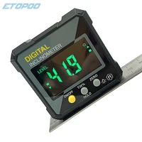 ETOPOO Digital Electronic Level Digital Angle Fnder 4*90 ° Magnetic Inclinometer Protractor Precision Level Box for Woodworking 1