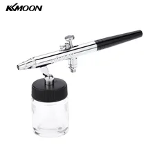 KKmoon сифон подача двойного действия 0,35 мм Аэрограф Комплект распылитель воздуха Кисть для макияжа торт искусство живопись татуировки маникюр