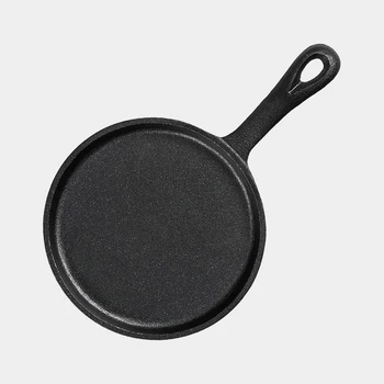 

Cast iron small frying pan mini pan non-stick uncoated cast iron frying pan omelet thick round frying pan ZP7041514