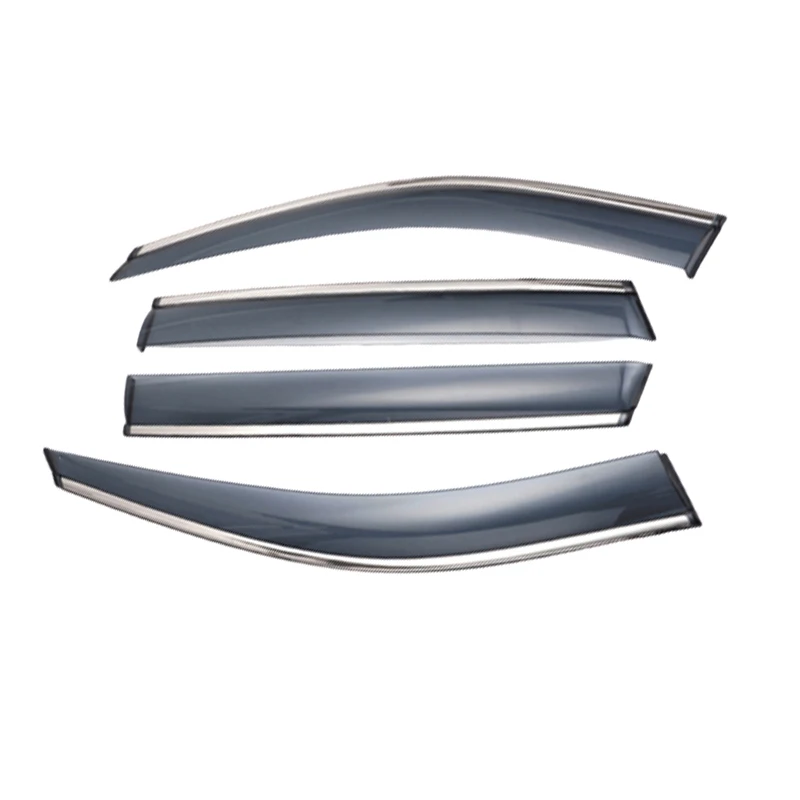 Window Visors Car Window Deflectors Wind Deflector Sun Guard Rain Vent Cover Trim For MG HS