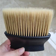 Парикмахерская Шейная метелка, мягкая кисточка для очищения лица для стрижки волос