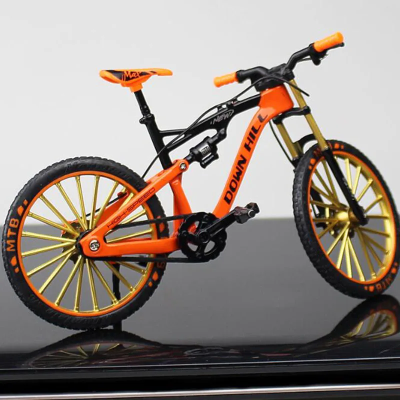Koop 1 10 Metalen Legering Diecast Fiets Model Speelgoed Racing Cyclus Kruis Mountainbike Replica Collectie Voor Kinderen Gift Hobby