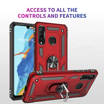 

Metal Ring Case For Huawei Honor 9X Pro 8A Prime 8S 10 Lite 20 9C 9S 20S Armor Red Case Holder Armor Shockproof Kickstand Cover